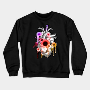 Floral heart 23 Crewneck Sweatshirt